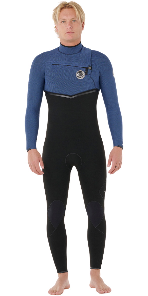 2025 Gul Mens Response FX 5/4mm Chest Zip Wetsuit RE1242-C1